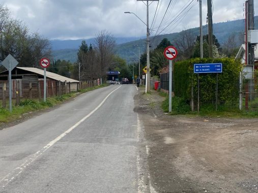 cruce ingreso al callejon